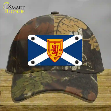 Scotland St Andrews Flag Novelty License Plate Hat Cotton / Camoflauge