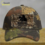 Warning Shotgun Owner Novelty License Plate Hat Cotton / Camoflauge