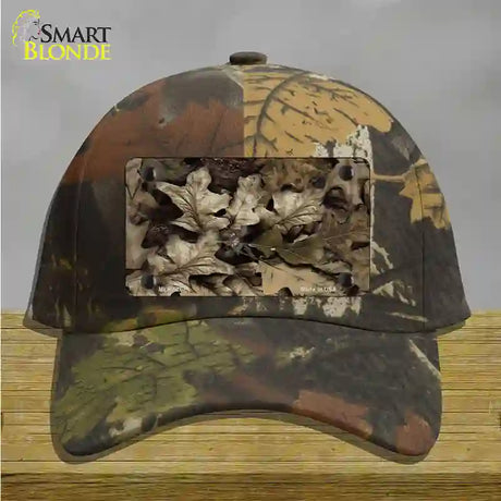 Fallen Leaves Camouflage Novelty License Plate Hat Cotton / Camoflauge