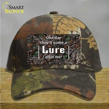 Name A Lure After Me Novelty License Plate Hat Cotton / Camoflauge