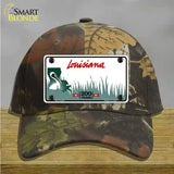 Louisiana 200 Years Blank Novelty License Plate Hat Cotton / Camoflauge