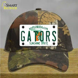 Gators Florida Novelty License Plate Hat Cotton / Camoflauge