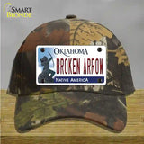 Broken Arrow Oklahoma Novelty License Plate Hat Cotton / Camoflauge