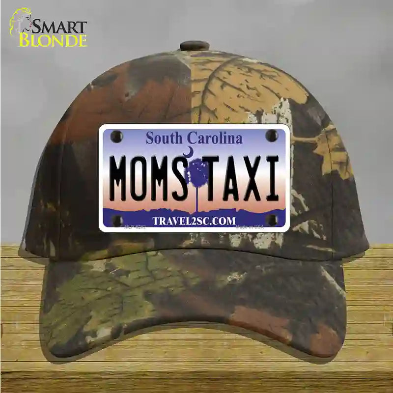 Moms Taxi South Carolina Novelty License Plate Hat Cotton / Camoflauge