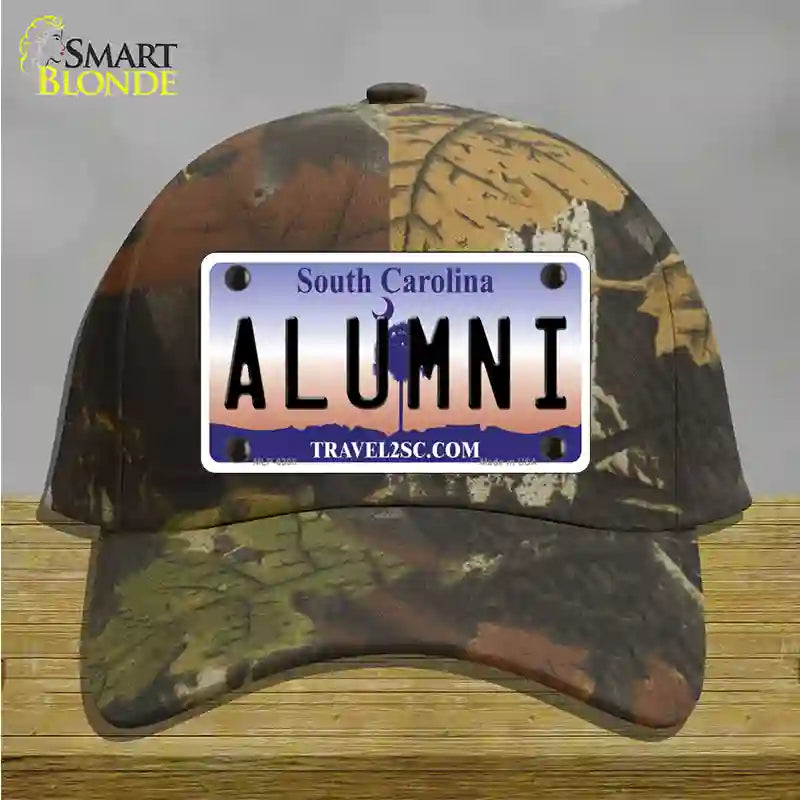 Alumni South Carolina Novelty License Plate Hat Cotton / Camoflauge