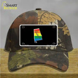 Alabama Rainbow Novelty License Plate Hat Cotton / Camoflauge