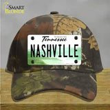 Nashville Tennessee Novelty License Plate Hat Cotton / Camoflauge