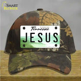 Jesus Tennessee Novelty License Plate Hat Cotton / Camoflauge