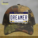 Dreamer West Virginia Novelty License Plate Hat Cotton / Camoflauge