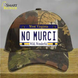 No Murci West Virginia Novelty License Plate Hat Cotton / Camoflauge