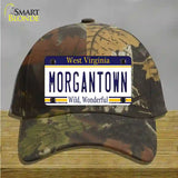 Morgantown West Virginia Novelty License Plate Hat Cotton / Camoflauge