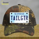 Tailgtr Kansas Novelty License Plate Hat Cotton / Camoflauge