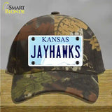 Jayhawks Kansas Novelty License Plate Hat Cotton / Camoflauge