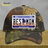 Best Mom South Carolina Novelty License Plate Hat Cotton / Camoflauge