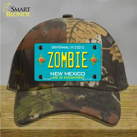 Zombie New Mexico Novelty License Plate Hat Cotton / Camoflauge