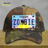 Zombie Mississippi Novelty License Plate Hat Cotton / Camoflauge