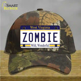 Zombie West Virginia Novelty License Plate Hat Cotton / Camoflauge