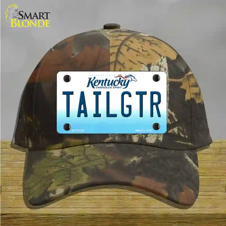 Tailgtr Kentucky Novelty License Plate Hat Cotton / Camoflauge