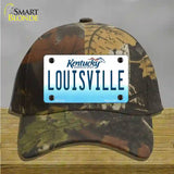 Louisville Kentucky Novelty License Plate Hat Cotton / Camoflauge