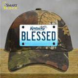 Blessed Kentucky Novelty License Plate Hat Cotton / Camoflauge