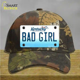 Bad Girl Kentucky Novelty License Plate Hat Cotton / Camoflauge