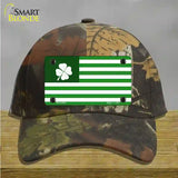 Green Shamrock Flag Novelty License Plate Hat Cotton / Camoflauge