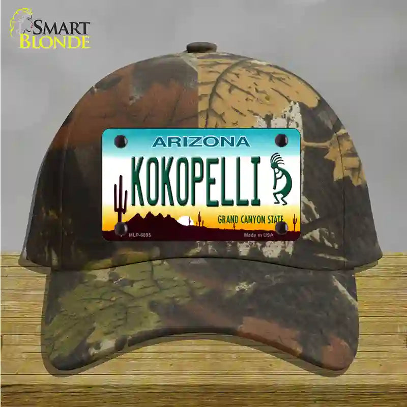 Arizona Kokopelli Novelty License Plate Hat Cotton / Camoflauge