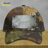 White Oil Rubbed Solid Novelty License Plate Hat Cotton / Camoflauge