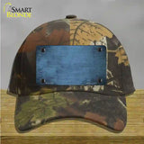 Light Blue Oil Rubbed Solid Novelty License Plate Hat Cotton / Camoflauge