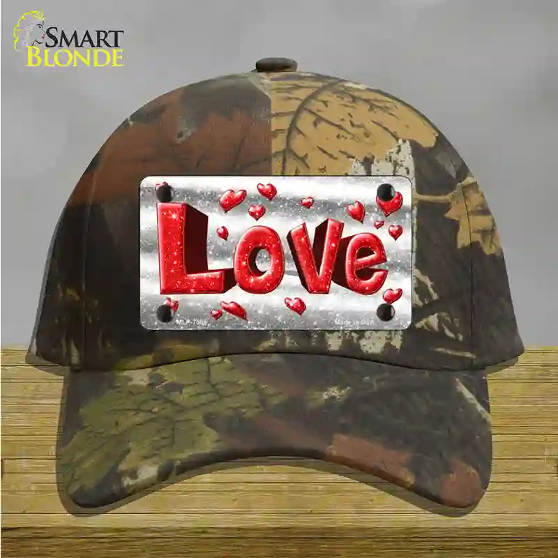 Love Novelty License Plate Hat Cotton / Camoflauge