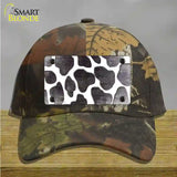 Black White Giraffe Oil Rubbed Novelty License Plate Hat Cotton / Camoflauge