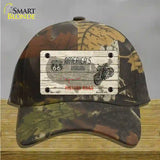 Americas Highway Route 66 Novelty License Plate Hat Cotton / Camoflauge