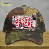 Scraps Of Love Novelty License Plate Hat Cotton / Camoflauge