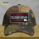 Dont Mess With Delivery Driver Novelty License Plate Hat Cotton / Camoflauge