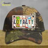 Loyalty Wood License Plate Art Novelty License Plate Hat Cotton / Camoflauge