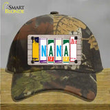 Nana Wood License Plate Art Novelty License Plate Hat Cotton / Camoflauge