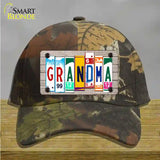 Grandma Wood License Plate Art Novelty License Plate Hat Cotton / Camoflauge