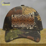 Cheetah Print Novelty License Plate Hat Cotton / Camoflauge