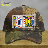 True Blood Wood License Plate Art Novelty License Plate Hat Cotton / Camoflauge