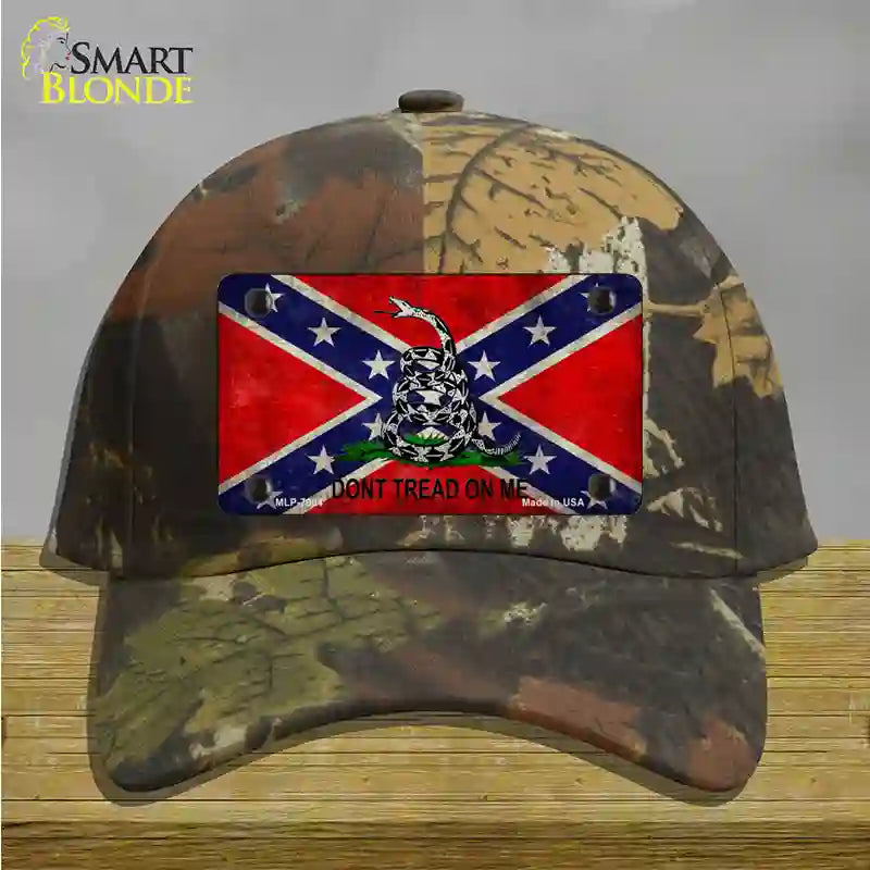 Confederate Dont Tread Novelty License Plate Hat Cotton / Camoflauge