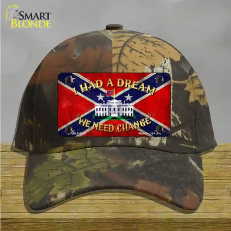 Had A Dream Novelty License Plate Hat Cotton / Camoflauge