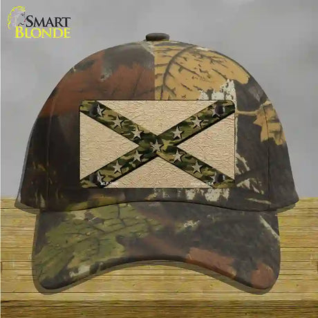 Confederate Stripes Camo Novelty License Plate Hat Cotton / Camoflauge