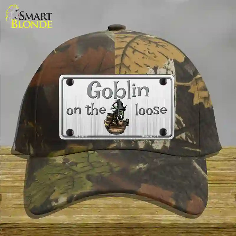 Goblin On The Loose Novelty License Plate Hat Cotton / Camoflauge