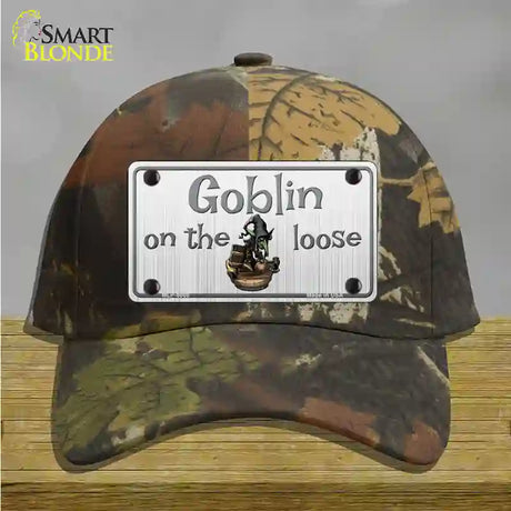 Goblin On The Loose Novelty License Plate Hat Cotton / Camoflauge