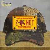 New Mexico 2 Hot Novelty License Plate Hat Cotton / Camoflauge