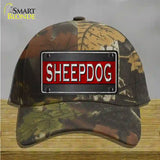 Sheepdog Thin Red Line Novelty License Plate Hat Cotton / Camoflauge