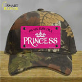 Im 99 Percent Sure Novelty License Plate Hat Cotton / Camoflauge