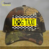 Dog Taxi Novelty License Plate Hat Cotton / Camoflauge