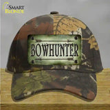 Bowhunter Novelty License Plate Hat Cotton / Camoflauge