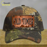 Old Timer Novelty License Plate Hat Cotton / Camoflauge